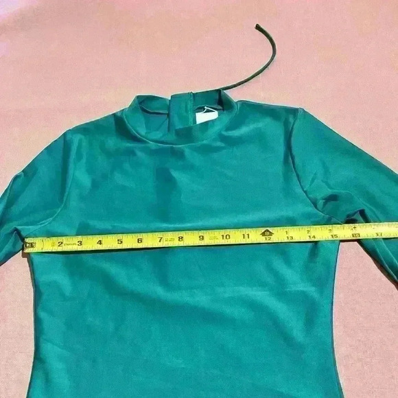 Sisstrevolution Womens Teal Sea One Piece Swimsuit Rashguard Surf Size Large - Picture 7 of 14